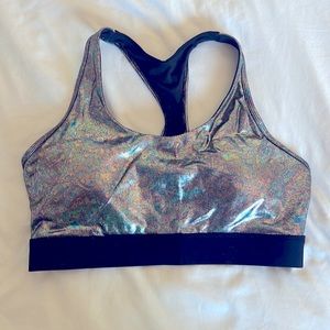 Zyia disco glitter bra
